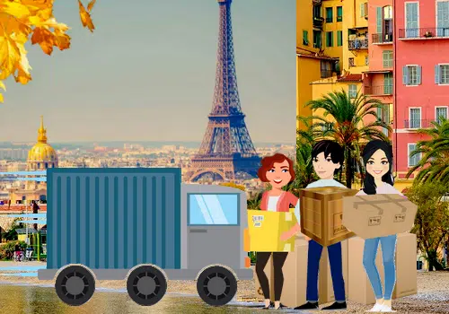 Déménagement Paris > Nice