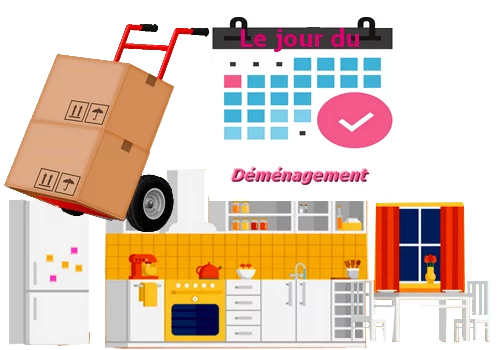 le jour du déménagement Le jour du déménagement