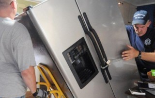 déménager un frigo