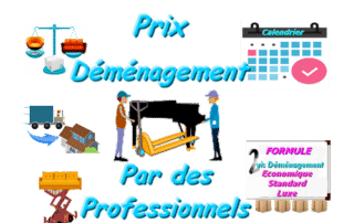 prix d'un déménagement par des professionnels