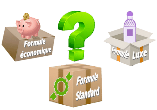 Les formules de déménagement Les formules de déménagement