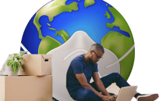 confinement et déménagement