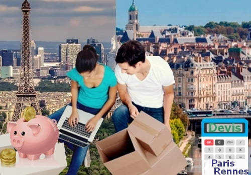 devis déménagement paris rennes pas cher