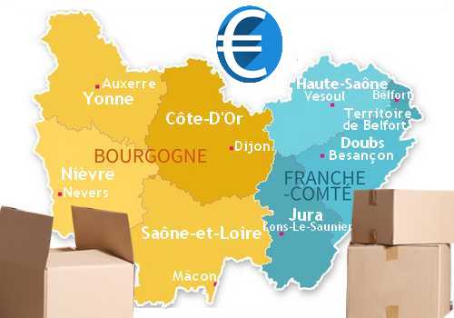 prix déménagement bourgogne franche comte