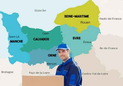 trouver un déménageur en Normandie