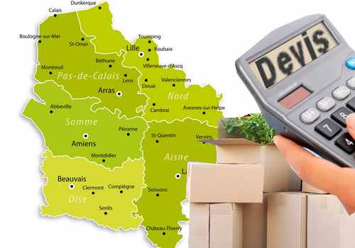 tarif déménageur hauts de france