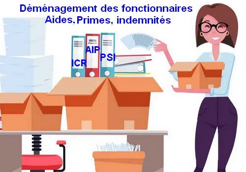 Aides au déménagement des fonctionnaires