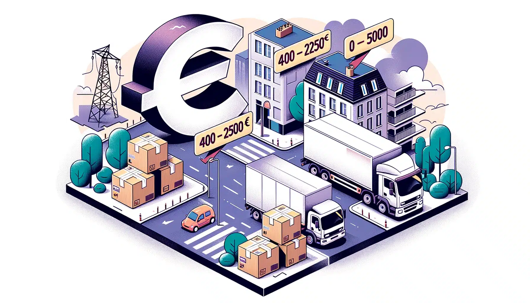 combien coûte un déménagement et prendre en compte pour calculer les coûts