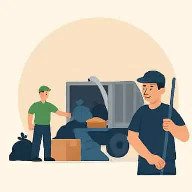 illustration du débarras