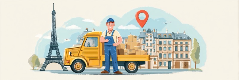 illustration Île-de-France AlloDemenageur