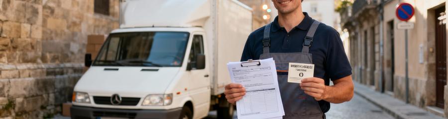 Déménageur consultant autorisation municipale rue étroite, contraintes logistiques urbaines