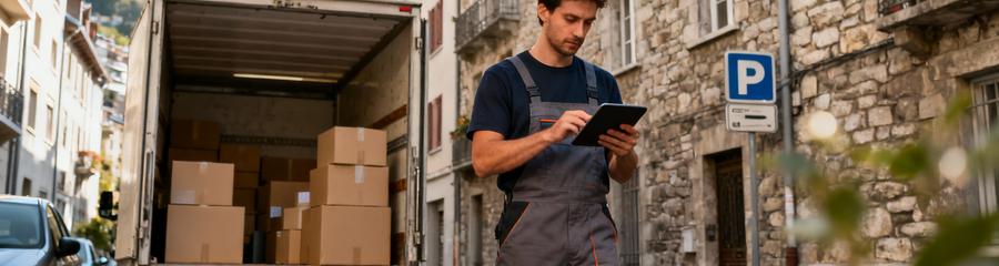 Déménageur consultant tablette rue étroite Grenoble, expertise locale contraintes urbaines alpines