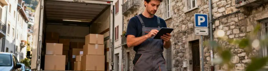 Déménageur consultant tablette rue étroite Grenoble, expertise locale contraintes urbaines alpines