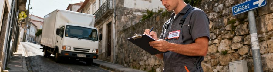 Déménageur consultant plan rue étroite ancienne, planification logistique accès contraint