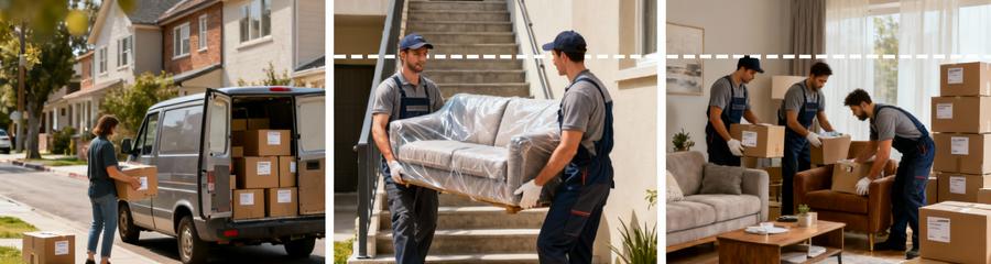 Triptyque formules déménagement Tournefeuille : économique, standard, confort avec équipes adaptées