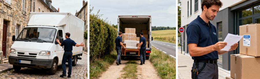 Triptyque déménagement Aisne : manœuvres urbaines, transport rural, gestion autorisations stationnement