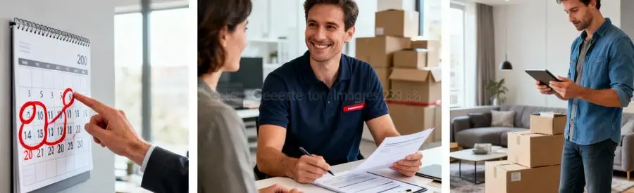 Triptyque : calendrier dates déménagement, consultation aides financières, comparaison devis en ligne