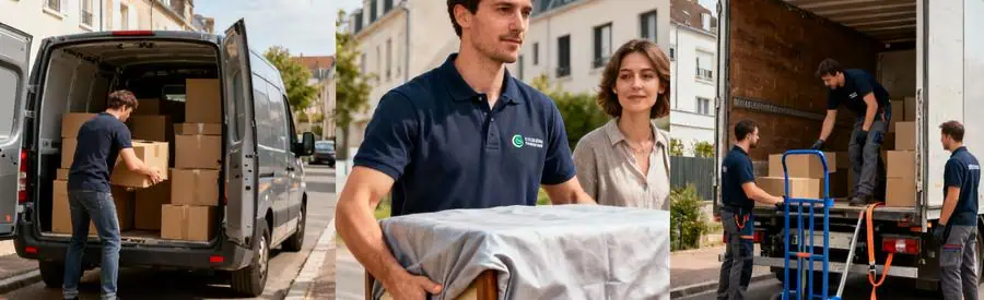 Trois formules de déménagement à Tours : économique en autonomie, intermédiaire assisté, et service premium complet
