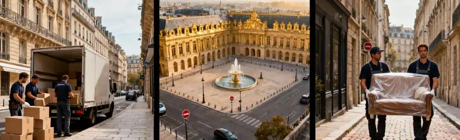Déménagement dans centre historique Nancy avec contraintes rues pavées étroites et architecture classée patrimoine