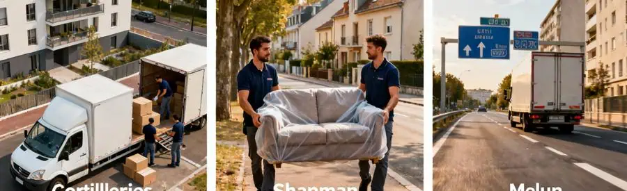 Déménageurs intervenant dans différents quartiers du Mée-sur-Seine et communes limitrophes Seine-et-Marne