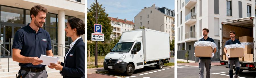 Démarches et réservation emplacement pour déménagement à Montigny-le-Bretonneux avec professionnels locaux
