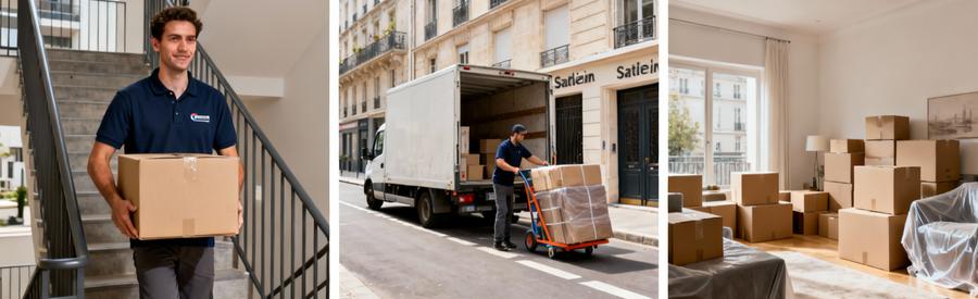Trois facteurs influençant les tarifs de déménagement : étages, distance camion-immeuble, volume à transporter