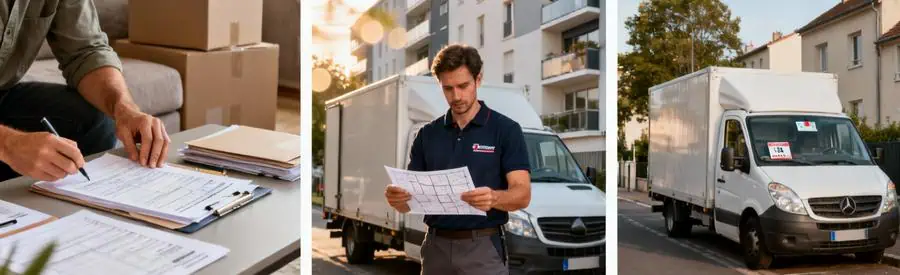 Organisation administrative et stationnement autorisé pour déménagement à Viry-Châtillon avec professionnels
