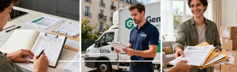 Processus de mise en relation avec déménageurs professionnels à Sartrouville en trois étapes simples et rapides