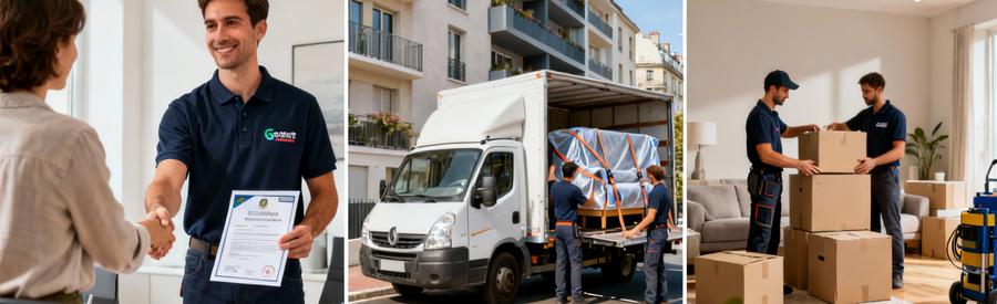 Processus de sélection des professionnels de déménagement qualifiés et assurés à Clamart