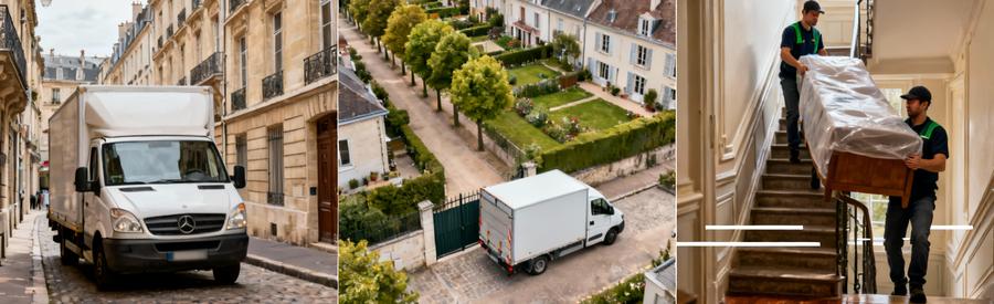 Contraintes spécifiques du déménagement à Saint-Germain-en-Laye : centre historique et quartiers résidentiels
