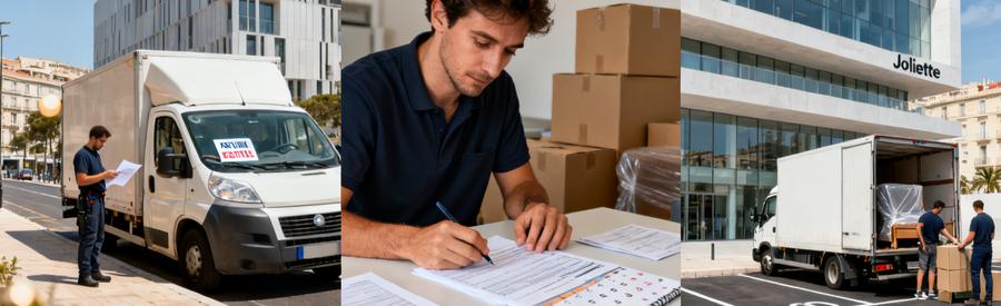 Démarches autorisation stationnement camion déménagement quartier Euroméditerranée Marseille 2ème arrondissement