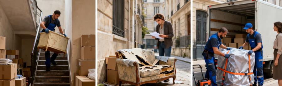 Comparaison entre déménagement non assuré et service certifié professionnel à Rillieux-la-Pape