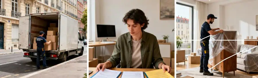 Comparaison Demenageurs Lyon 8eme Specialites Comparaison de trois offres de déménageurs professionnels dans le 8ème arrondissement de Lyon