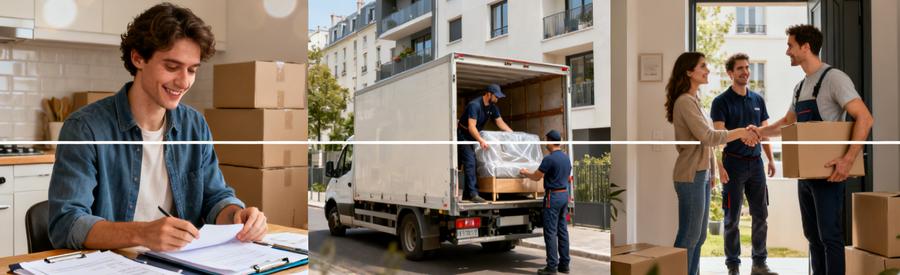 Processus complet de comparaison d'offres de déménagement à Rillieux-la-Pape, de la sélection au service