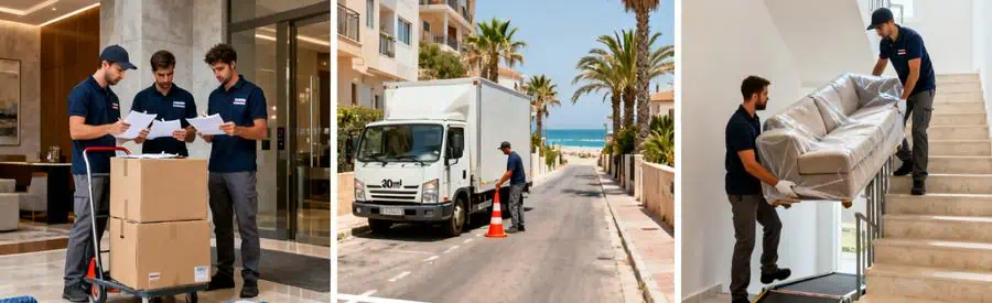 Organisation déménagement en copropriété : planning, stationnement camion et transport mobilier protégé à Saint-Raphaël