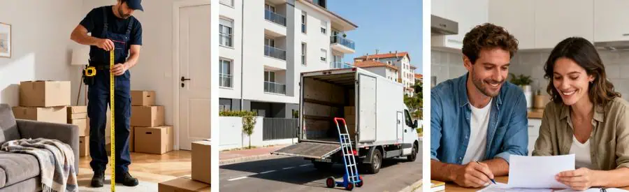 Facteurs influençant les tarifs de déménagement local : volume, transport et comparaison d'offres à Anglet