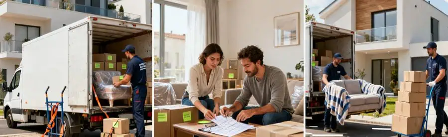 Trois formules de services de déménagement en Essonne : chargement professionnel, organisation autonome, livraison