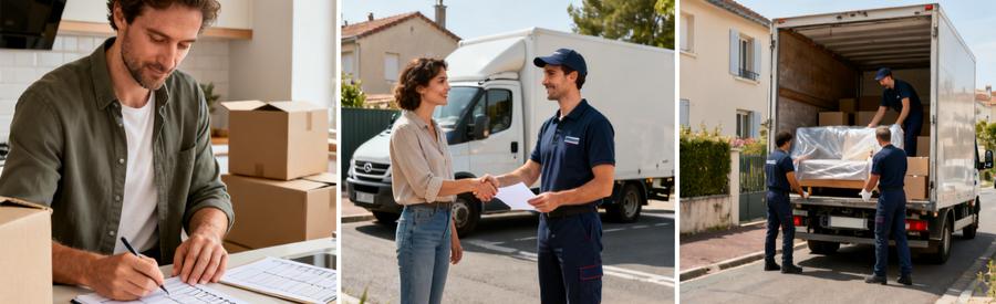 Processus Mise En Relation Demenageurs Essonne 91 Processus de mise en relation avec déménageurs professionnels en Essonne : organisation, rencontre et chargement