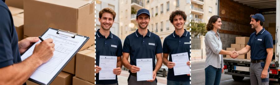 Processus de mise en relation transparent avec déménageurs professionnels à Marseille en trois étapes simples