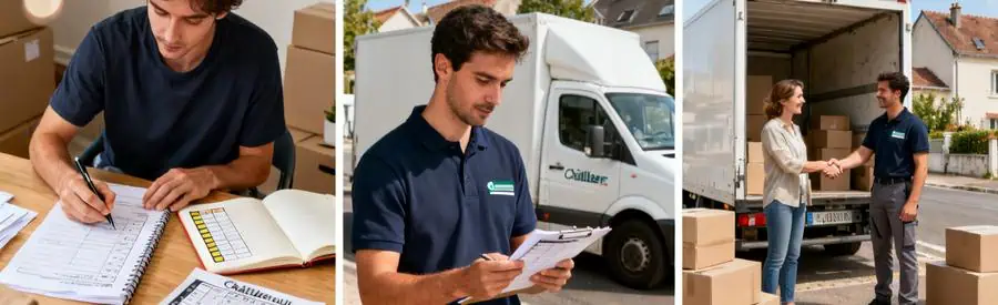 Processus de mise en relation avec déménageurs professionnels à Châtellerault en trois étapes simples