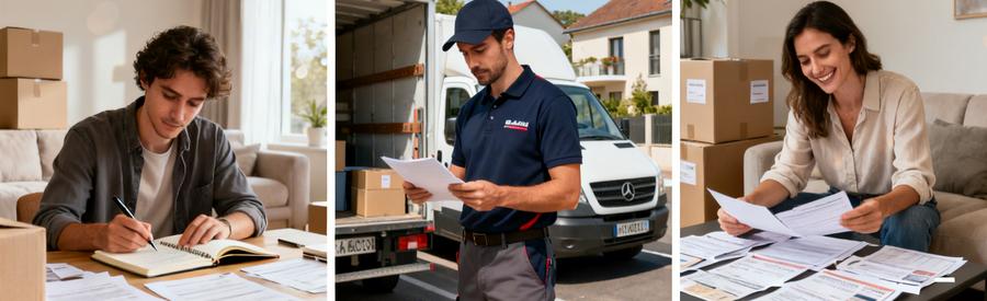 Processus de mise en relation avec déménageurs à Mâcon : demande, réception offres, comparaison professionnels locaux