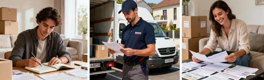 Processus de mise en relation avec déménageurs à Mâcon : demande, réception offres, comparaison professionnels locaux