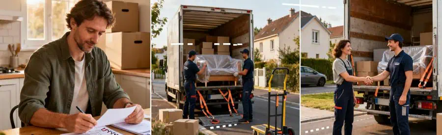 Processus de sélection d'un déménageur à Saint-Étienne-du-Rouvray : organisation, chargement et validation