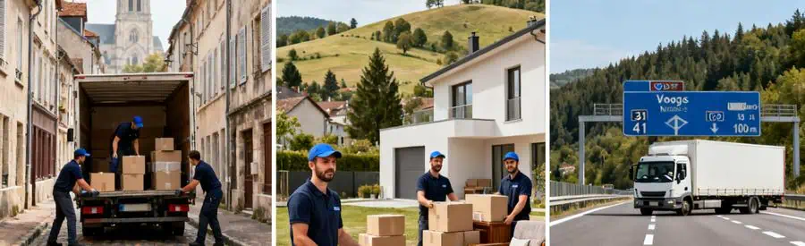 Specificites Demenagement Epinal Vosges Acces Trois situations de déménagement typiques à Épinal : centre historique, quartiers résidentiels et longue distance