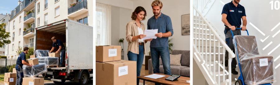 Comparaison prestations déménagement à Sens : chargement camion, consultation tarifs et transport étage