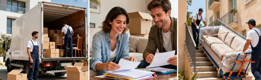 Différentes prestations de déménagement à La Garde selon volume du logement et services demandés