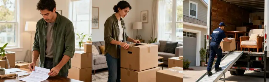 Illustration des choix de formules économiques pour un déménagement dans l'Indre.