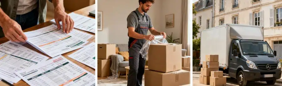 Illustration des options de budget et services pour un déménagement en Indre-et-Loire.