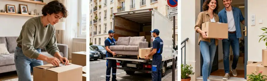 Comparaison des formules de déménagement à Maisons-Alfort : préparation, chargement et déchargement.