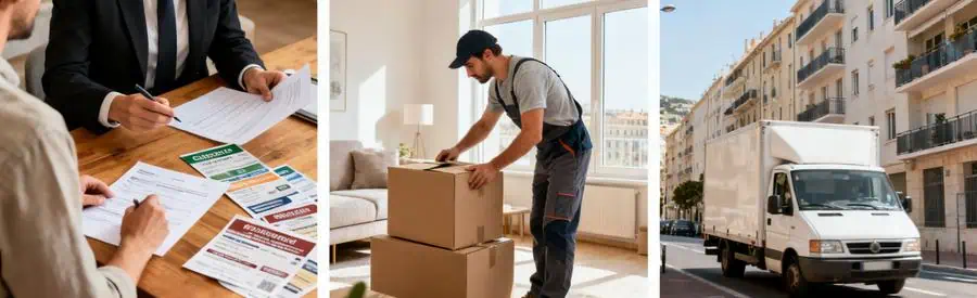 Formules Emploi Demenagement Marseille 4eme Comparaison des offres de déménagement à Marseille 4ème, mettant en avant formules économiques et premium.